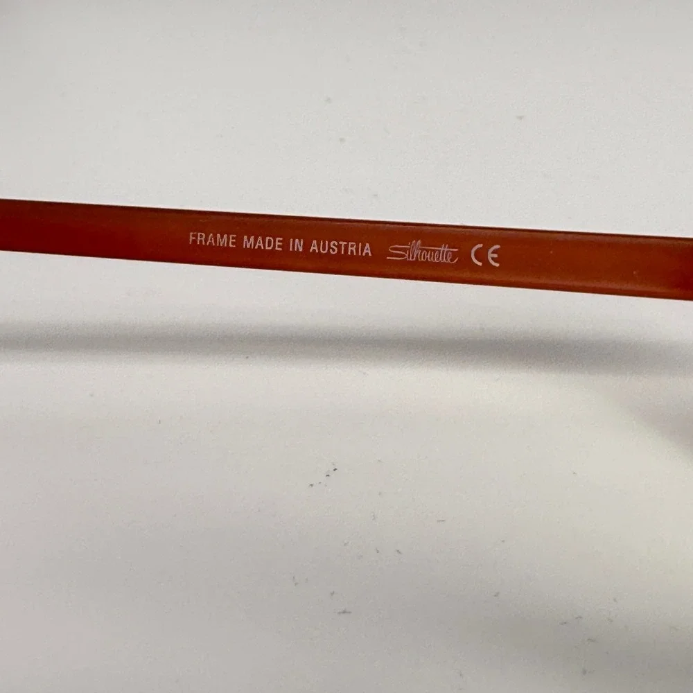 Silhouette 5379‎ 40 6055 Rimless Eyeglasses Frames Brown Austria 19 135 22521